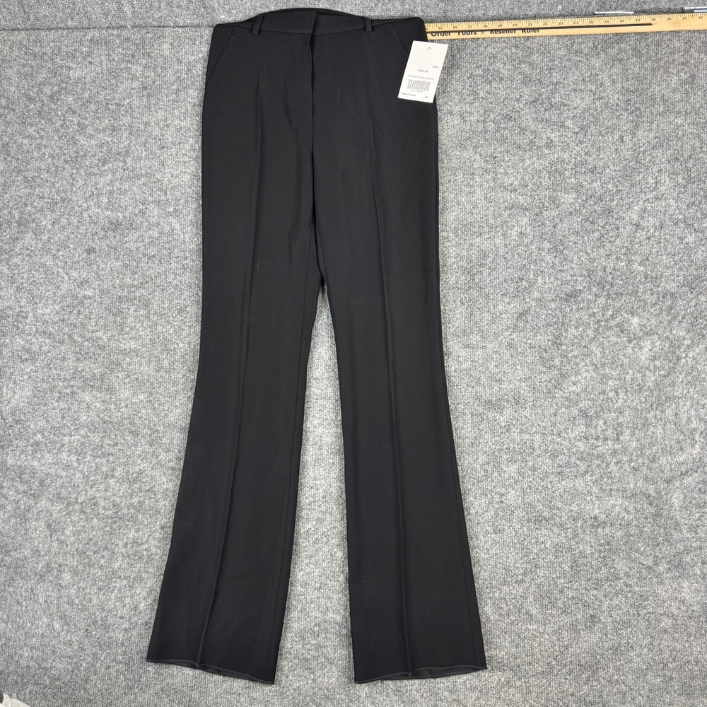 Louis Vuitton Pants Womens Size 34 Black Straight Leg Creased Front New Tag